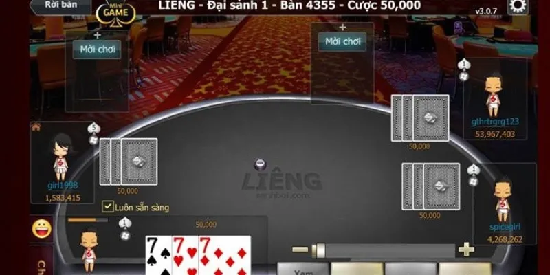 Quy tắc chơi và phương pháp tính điểm bài Liêng